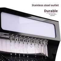 Testeur d'hydrophobie professionnel AFD pour film de protection de peinture (PPF) automobile, machine de démonstration de film teinté hydrofuge, boîte à lumière LED, AC 220-240V