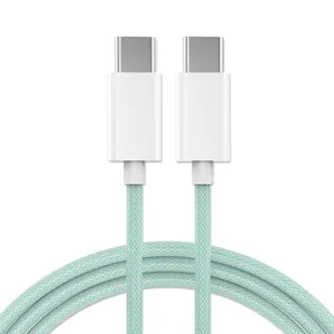 Original Quality 3A 60w Type C Fast Charger Cable USB C to C Fast Charging Cable for iPhone 15 plus pro max iPad pro air mini