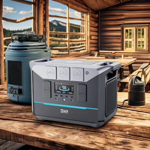 Home Outdoor Camping Energy Storage Battery Backup 1500W Portable <b>Power</b> Station Mobile <b>Power</b> Bank Station <b>Generator</b> - Product Image 1