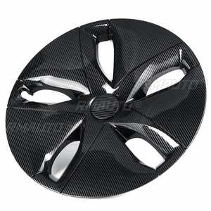 Enjoliveurs de roue de voiture de 18 pouces pour Tesla Model 3 Noir brillant, Rouge, Fibre de carbone, Gris - Product Image 4