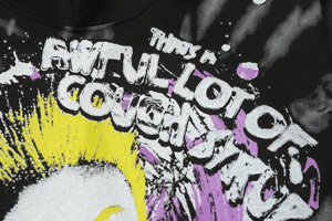เสื้อฮู้ดดี้ผ้าฝ้ายหนานุ่ม 100% ทรงโอเวอร์ไซส์สำหรับผู้ชาย ลดราคาสุดคุ้ม! "น้ำเชื่อมแก้ไอเยอะมาก" - Product Image 5