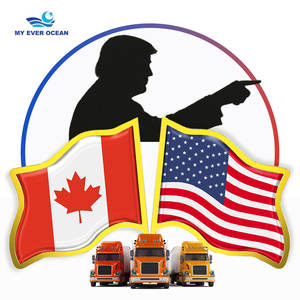 Tasas de entrega de costo Ever Ocean Fast Ddp Fcl Lcl Trucking Goods International Sea Shipping Agent a América Latina EE. UU. Canadá - Product Image 1