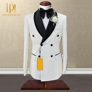Costume d'affaires 2 pièces coupe ajustée <span class=keywords><strong>pour</strong></span> <span class=keywords><strong>homme</strong></span>, style décontracté de marié, <span class=keywords><strong>tenue</strong></span> d'hôte élégante <span class=keywords><strong>pour</strong></span> le commerce, nouvel ensemble de costumes <span class=keywords><strong>pour</strong></span> <span class=keywords><strong>homme</strong></span> - Product Image 1