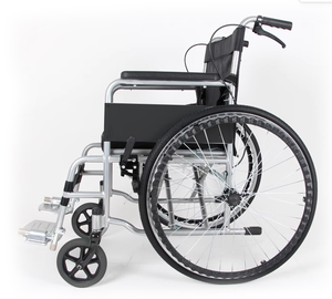 Silla de Ruedas Ligera y Plegable con Precios Económicos, Silla de Ruedas Ajustable, Asistencia Médica Antivuelco para el Cuidado en el Hogar - Product Image 4