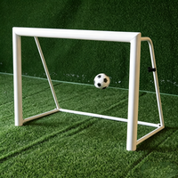 But de football miniature autoportant en aluminium Vance Sports Outdoor, but de football portable pour l'entraînement sportif