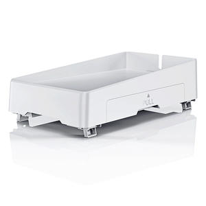 Support d'alimentation pour animaux de compagnie avec tiroir blanc amovible pour chiens et chats PB001 - Product Image 5