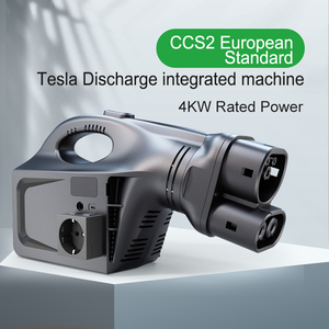 เครื่องชาร์จรถยนต์ไฟฟ้าแบบพกพา WUFEN <span class=keywords><strong>Tesla</strong></span> <span class=keywords><strong>Model</strong></span> 3 X <span class=keywords><strong>Y</strong></span> สำหรับใช้ในบ้าน CCS2 4KW <span class=keywords><strong>V2L</strong></span> พร้อมฟังก์ชั่นปล่อยพลังงาน <span class=keywords><strong>V2L</strong></span> - Product Image 2