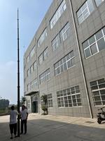 Mât télescopique facile jusqu'à 15m 20m 30m Poteau de poussée pour drapeau d'antenne de caméra de télécommunication