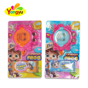 Vente en gros de jouets de tir à la catapulte de grenouille de dessin animé halal, soucoupe volante avec <span class=keywords><strong>bonbons</strong></span> pour enfants - Product Image 4