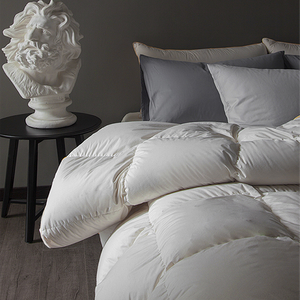 Couettes en <span class=keywords><strong>duvet</strong></span> d'oie 100% coton doux, respirant, toutes saisons hôtel literie de luxe couette moelleux blanc couette insérer - Product Image 4