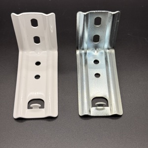 Sắt Hiện Đại 70 Mm Dọc Mù Khung Giá Cho 1-1/2 Inch Lan Can Nhiệm Vụ Nặng Nề Rèm Theo Dõi Thay Thế Mà Không Cần Vít - Product Image 2