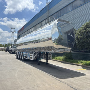 Semirremolque Cisterna de Combustible de Aleación de Aluminio de 50000L para Transporte y Entrega de Combustible Inflamable - Product Image 2