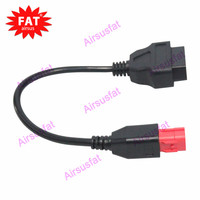 Cable de Diagnóstico OBD para Motocicleta, Cable Adaptador OBD2 de 6 Pines Compatible con Guzzi, Kawasaki, Suzuki, Yamaha, Piaggio, Vespa, Honda