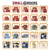 Petites commandes, cadeaux promotionnels, fournitures de fête, décorations de Noël, bâtons lumineux LED, nœuds de chaise de mariage, logo personnalisé, vente en gros