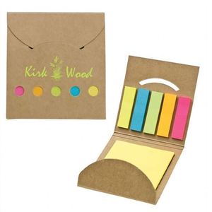 Blocs de notes autocollants promotionnels imprimés offset pour cadeaux publicitaires de bureau - Product Image 3