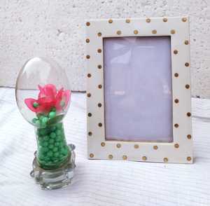 Marco de fotos de madera colorido con diseño de incrustaciones de hueso personalizado Marco de hueso MDF de arte decorativo para el hogar del vendedor - Product Image 4