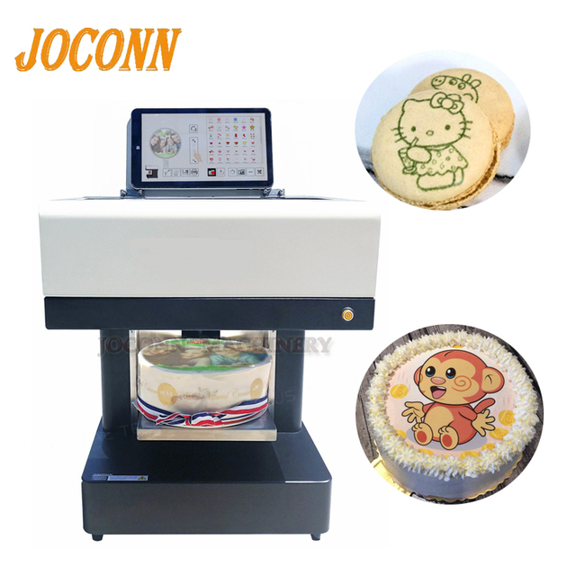 Digital Coffee Cake Printer/Portable Selfie Cake Printer Machine/ Easy Operation Macaroon Latte Art Food Ink Printer for Sale