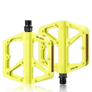 Pedales <span class=keywords><strong>de</strong></span> <span class=keywords><strong>Bicicleta</strong></span> <span class=keywords><strong>de</strong></span> Montaña MTB Antideslizantes <span class=keywords><strong>de</strong></span> Nailon con Eje <span class=keywords><strong>de</strong></span> Acero y Rodamientos Sellados para <span class=keywords><strong>Bicicleta</strong></span> <span class=keywords><strong>de</strong></span> Montaña BMX - Product Image 1