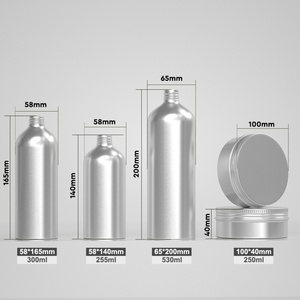 Bouteille en aluminium de 500 ml avec pulvérisateurs noirs pour nettoyant de jantes sans acide, bouteille de soin automobile en métal, impression personnalisée - Product Image 2