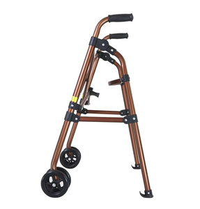 李源軽量防水アルミフレーム折りたたみ式車輪付き歩行器（高齢者向け） - Product Image 2