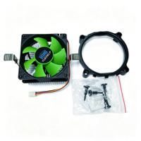 Refroidisseur d'unité centrale de bureau Ventilateur de refroidissement de 80mm pour Intel 775 115X et prise AMD