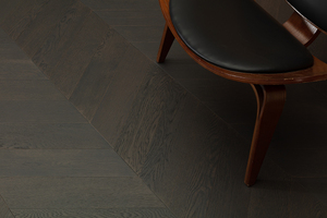 <span class=keywords><strong>Parquet</strong></span> en chêne <span class=keywords><strong>gris</strong></span> <span class=keywords><strong>foncé</strong></span> 15 mm, qualité AB, pour intérieur, motif chevrons, pour la maison - Product Image 3