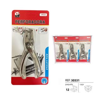 Perforadora Hole Punch Metal High Quality Office Supply 1Pcs - Product Image 2