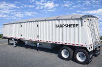 Kit de bâche électrique pour conteneur à roulettes - Bâche latérale pour couvrir les conteneurs à déchets avec bâche de remorque en PVC imperméable