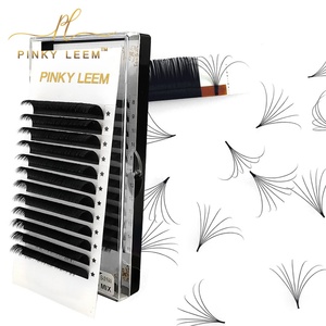 Pinky leem Pestanas, cils individuels mats, Pestanas en gros, cils en cachemire volumineux, plateau de cils faciles à éventailer, extension de cils Wimpern - Product Image 4