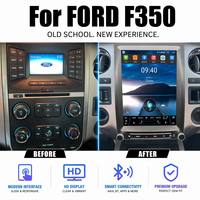 Radio para Auto con Pantalla Vertical Tesla de 12.1 Pulgadas para Ford Expedition F350 (2013-2015), Unidad Principal Multimedia Inalámbrica con Android Auto y CarPlay