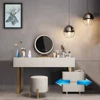 Meubles de chambre à coucher YSS vente directe d'usine en Chine meuble-lavabo de maquillage bon marché avec miroir/coiffeuse de chambre