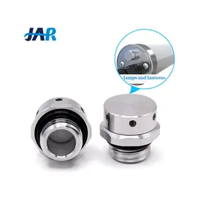 JAR Factory Supplier IP67 Waterproof Screw Type Ventilation Valve Nickel Plated Brass Air Vent Plug