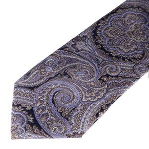Corbata <span class=keywords><strong>de</strong></span> seda <span class=keywords><strong>de</strong></span> lujo Proveedor One Stop Accesorios para hombres Fábrica MOQ bajo Big Floral Paisley Patrón clásico Corbata para hombres - Product Image 4
