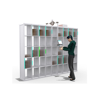 Sistema de Clasificación por Luz (PTL) para Almacén, Reduce los Errores de Clasificación, Sistema de Estanterías Inteligentes Móviles con Tira de Luz para Recolección