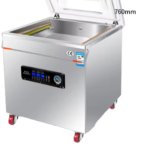Hot Selling 520mm Film Semi-Automatic Electric Vacuum Packaging Machine Wood Food Stand-up Pouch Used 1 Year Warranty 220V/110V - Product Image 1