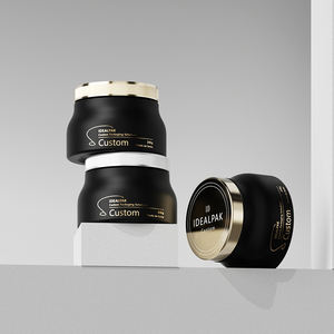 Maßgefertigter Kunststoff-PET-Kosmetiktiegel 240g mit Weithalsöffnung und Deckel für Körperbutter, Gesichtscreme, Lotion, Augencreme und Hautpflege - Product Image 4
