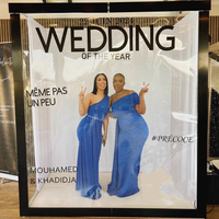 Cabina de Fotos Personalizada Vogue de Última Moda, Cabina de Fotos Tipo Revista para Fiestas, Bodas y Cumpleaños