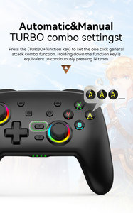 Gamepad per Smartphone <span class=keywords><strong>Z</strong></span>, Controller di Gioco per PC 600mAh S08, Joystick ad Alta Precisione a 360 Gradi, Trigger con Texture per PS4 e iOS - Product Image 6
