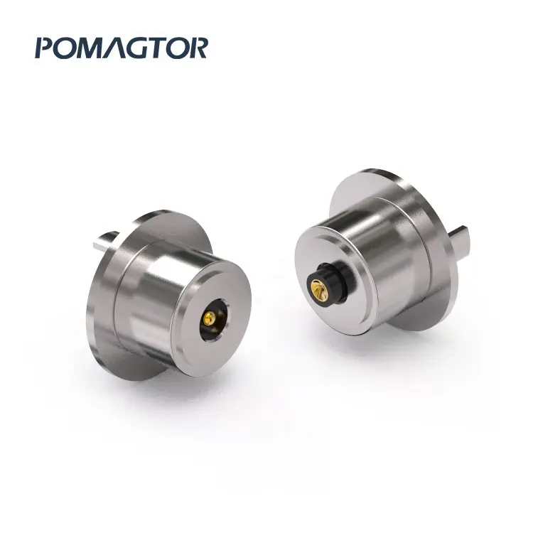 Factory Customization Female and Male 2 4 Pin Round Magnetic Pogo Pin Connector