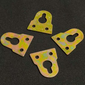 Heart Shape Iron Wall Hooks 3-5kg Load Capacity Durable For Picture <b>Frame</b> Hanging - Product Image 1