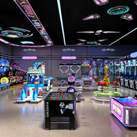Máquina de Juegos Arcade MoviePower, Equipo de Parque de Atracciones, Entretenimiento para Interiores, Máquina Arcade Comercial que Funciona con Monedas