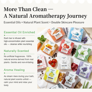 Saponette Idratanti Vegane Sbiancanti al Niacinamide Naturali Eco-Sostenibili Più Vendute 100g - Saponi Artigianali Istantanei alla Turmerica - Product Image 2