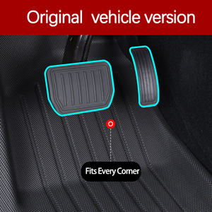 Tapis de sol personnalisé pour <span class=keywords><strong>Kia</strong></span> EV6 <span class=keywords><strong>2022</strong></span>, tapis de voiture imperméables, tous temps - Product Image 2