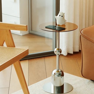 Branches Tendrils Light Luxury Bauhaus Corner Creative Simple Sofa <strong>Side</strong> Stainless Steel Tea <strong>Table</strong> Bedside <strong>Storage</strong> Hidden <strong>Storage</strong> - Product Image 5