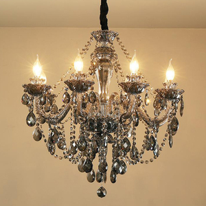 Lustre en cristal K9 au design moderne, luminaire décoratif d'intérieur, idéal pour un salon, une chambre à coucher, un hôtel, un éclairage Commercial - Product Image 5