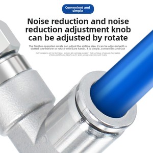 ข้อต่อลมความเร็วสูงสแตนเลส SS316 SS304ท่อหมุน kph ตรง & KSL - Product Image 4