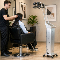Machine à permanente numérique et fer à boucler avec écran LCD, appareil de coiffage en céramique de qualité professionnelle pour créer de magnifiques ondulations et boucles