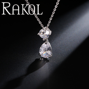 RAKOL NP066 collana di lusso <span class=keywords><strong>matrimonio</strong></span> <span class=keywords><strong>gioielli</strong></span> di moda 2025 - Product Image 5
