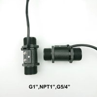 Interrupteur de débit en laiton 1/2" 3/4" / Capteur de niveau d'eau basse avec 2 fils à contact magnétique FS-3S/FS-4S/FS-5CM pour le contrôle des pompes à eau