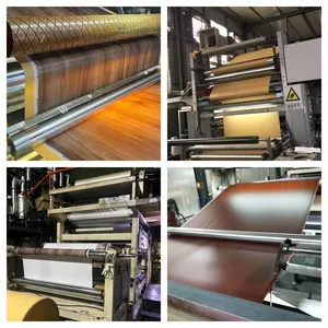 Industria de la carpintería, sistema de sala limpia, material de suelo de sala limpia, máquina de fabricación de tubos de PVC fabricada en China